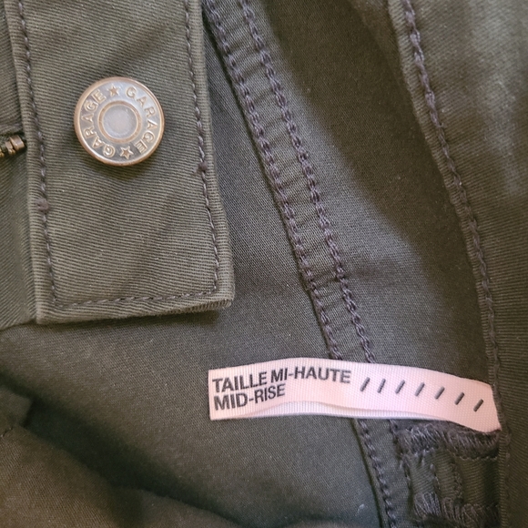 GARAGE | muted green skinny jeans - Picture 5 of 5